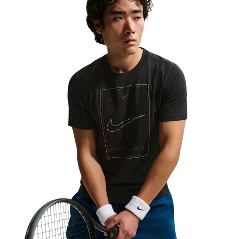Áo Tay Ngắn Thể Thao Nam Nike Court Heritage