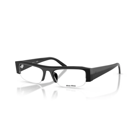 MIU MIU 0MU B07SF 16K08N BLACK