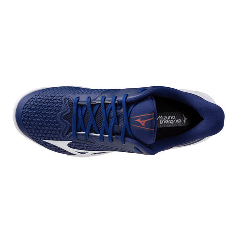 Giày Tennis / Pickleball UNISEX Mizuno Wave Exceed Tour 7 AC Dark Blue/White/Orange