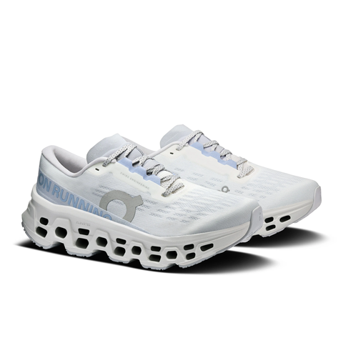 Giày Chạy Bộ Nữ On Running Cloudmonster 3 White | Frost