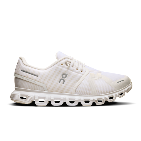 Giày Chạy Bộ Nữ ON Running Cloud 6 White | White
