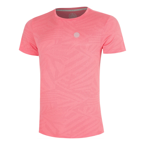 Áo Bidi Badu tay ngắn thể thao tennis/pickleball nam Freeze Out Structured Pink BB110041-508