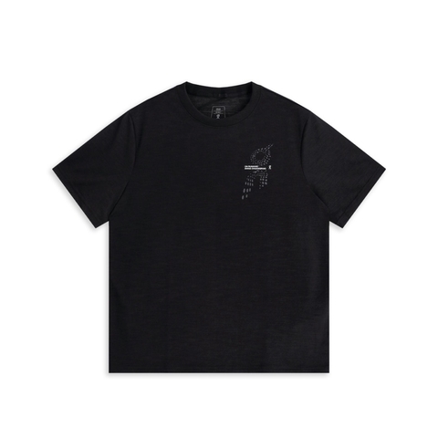 Áo Tay Ngắn Thể Thao Nam ON Running Run-T Black