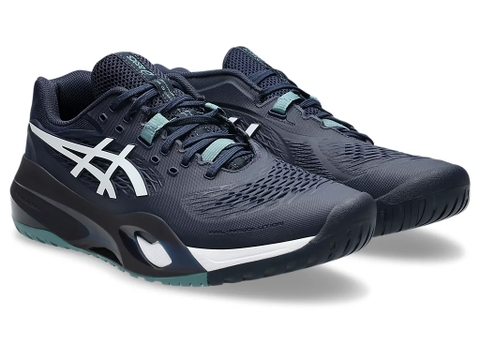 Giày Tennis/Pickleball nam Asics GEL-RESOLUTION X MIDNIGHT/WHITE