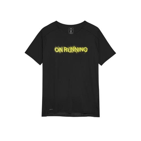 Áo Tay Ngắn Thể Thao Nam On Running Performance-T Lumos T Shirt - Đen
