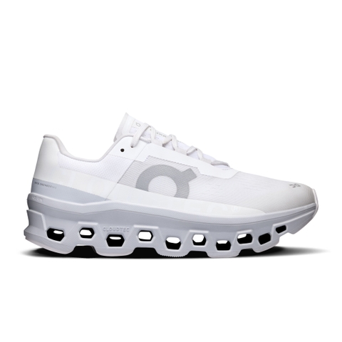 Giày Chạy Bộ Nữ On Running CloudMonster White | Glacier