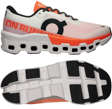 Giày Chạy Bộ Nam On Running Cloudmonster 2 Undyed Flame - OUTLET