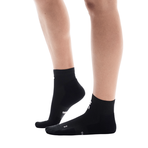 Vớ Thể Thao Unisex On Running Core Run Sock Low 2P ( 2 đôi ) - Đen