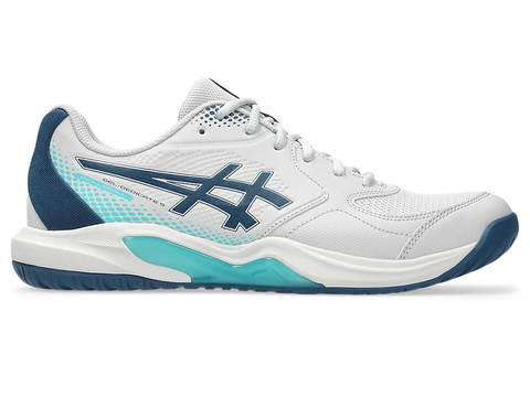 Giày Tennis/Pickleball Asics nam GEL-DEDICATE 9 CONCRETE/MAKO BLUE