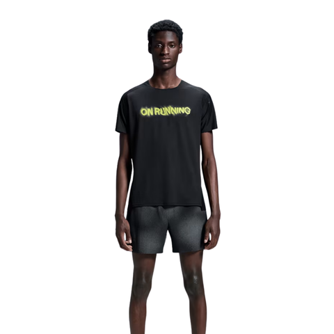 Áo Tay Ngắn Thể Thao Nam On Running Performance-T Lumos T Shirt - Đen