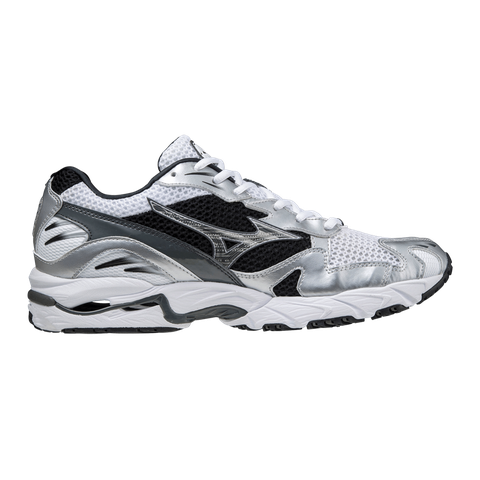 Giày Sneaker Unisex Mizuno Wave Rider 10 Sport White/Silver/Black