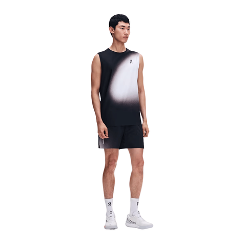 Áo ba lỗ thể thao Nam On Running Court Tank Swing Black | Mulberry