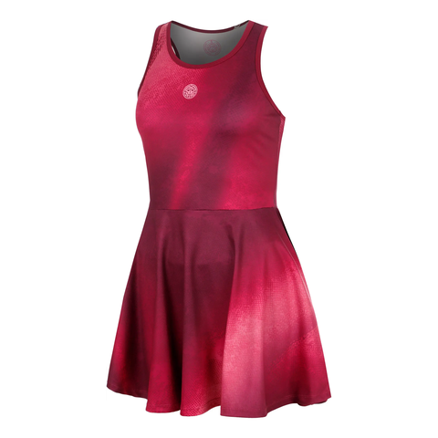 Váy Bidi Badu thể thao tennis/pickleball nữ Freeze Out Dark Red Pink BB180024-9050