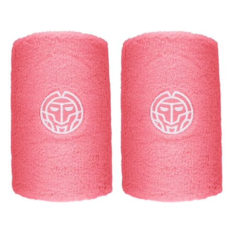 Băng chặn mồ hôi dài tennis/pickleball Bidi Badu Pink White