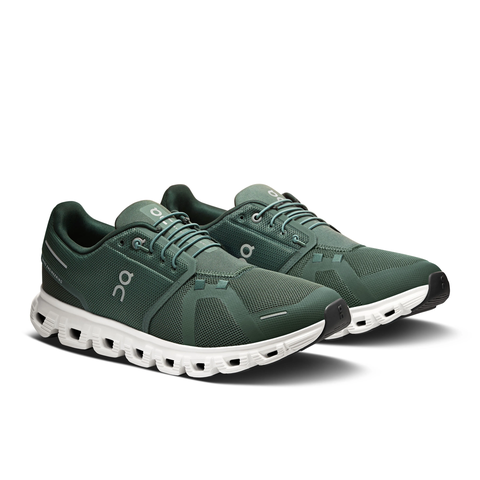 Giày Chạy Bộ Nam On Running Cloud 6 Olive | Evergreen