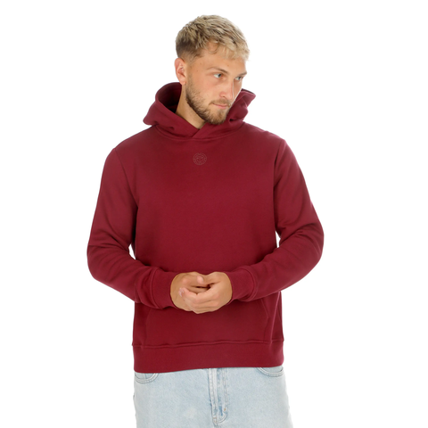 Áo Bidi Badu dài tay thể thao tennis/pickleball nam Freeze Out Hoody Men Dark Red BB120009-900