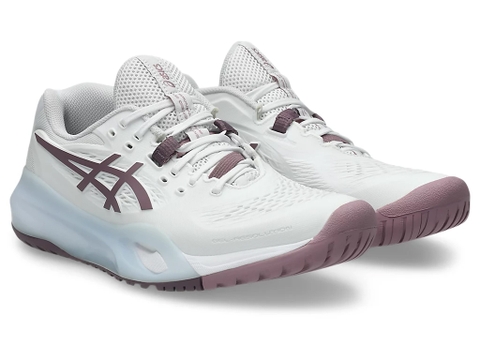 Giày Tennis/Pickleball Nữ Asics GEL-RESOLUTION X WHITE/DUSTY MAUVE