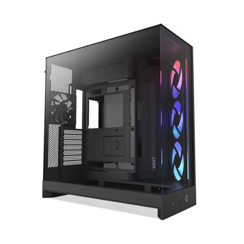 Thùng máy/ CASE NZXT H9 FLOW RGB (2025) ALL BLACK