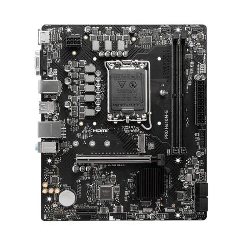 Mainboard Msi PRO H610M-E DDR5