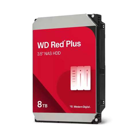 Ổ cứng HDD WD 8TB Red Plus (3.5 inch, 5640RPM, SATA, 256MB cache)