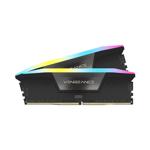 RAM desktop Corsair Vengeance RGB 128GB (2x64GB) DDR5 6400MHz 1.35V (2 x 64GB) DDR5 6400MHz (CMH128GX5M2B6400C42)