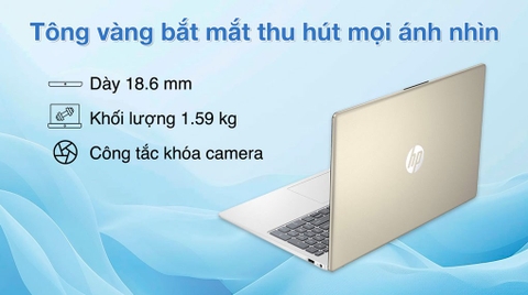 Laptop HP 15 A6VV8PA (R5 7430U, 16GB, 512GB, Full HD, Win11)