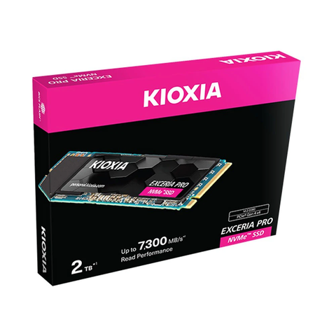 Ổ cứng gắn trong/ SSD NVMe 2TB KIOXIA EXCERIA PRO Gen4x4 wDRAM