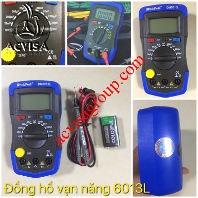 Đồng Hồ Vạn Năng Điện Tử Model: DM 6013L