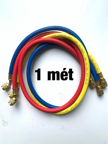 Bộ dây nạp gas Hongsen Model: HS-336 RYB (1 Bộ = 3 Sợi 1M) (Bộ)