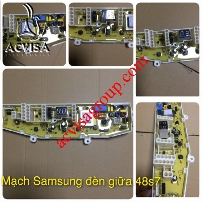 Mạch Máy Giặt Samsung Đèn Giữa (Model:48S7-01)