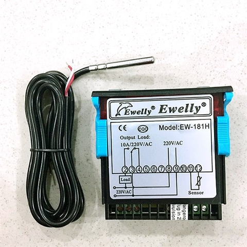 Bộ điều khiển nhiệt đô kho lạnh EW-183-220V( biến thế trong)