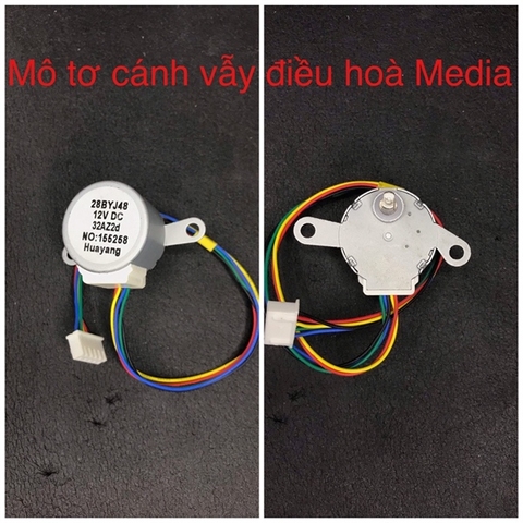Mô Tơ Cánh Vẫy Điều Hòa Media