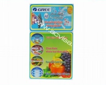 Miếng dán tủ lạnh Gree