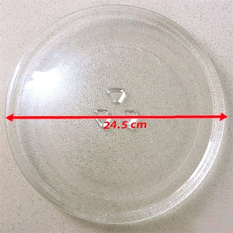 Đĩa Lò Vi Sóng Loại Có Mấu ĐK 24.5Cm