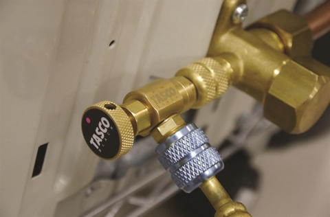 Van nạp gas Cao cấp Tasco TB620 - Van chống bỏng (tránh xì ga và bỏng lạnh)