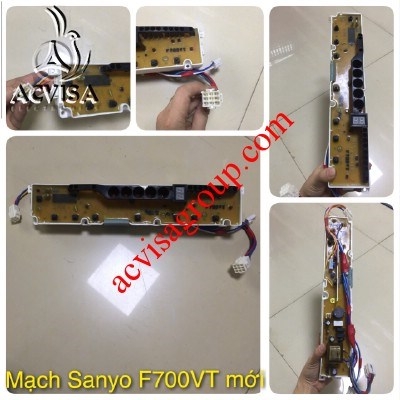 Mạch Máy Giặt Sanyo F700 VT Mới