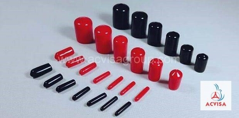 Nút bịt ty ren M6 Màu đen (D5.3* L15 * T0.8mm)