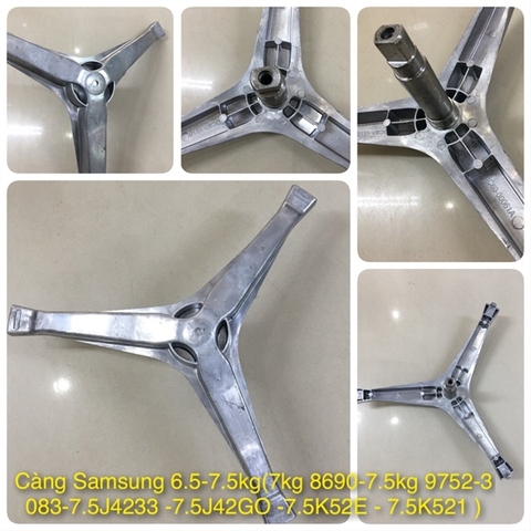 Càng Samsung 6.5 - 7.5 Kg (7kg 8690 - 7.5kg 9752-3083- 7.5J4233 - 7.5J42GO-7.5K52E-7.5K521)