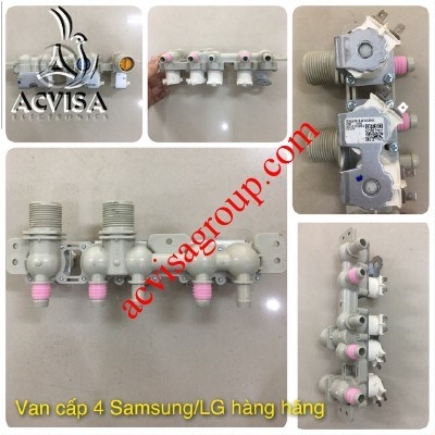 Van Cấp Nước Máy Giặt Samsung; LG (Hãng) (Cấp 4)