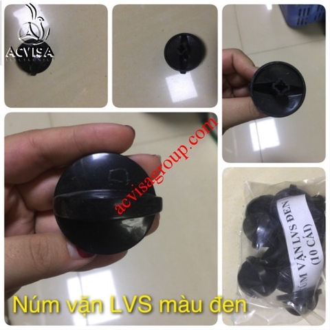 Núm Vặn Lò Vi Sóng Màu Đen