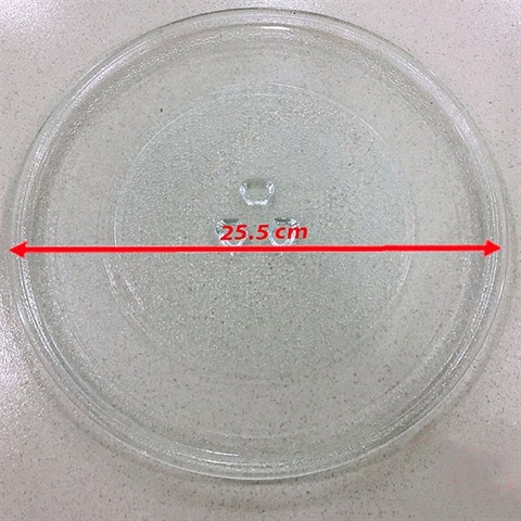 Đĩa Lò Vi Sóng Loại Có Mấu ĐK 25.5Cm