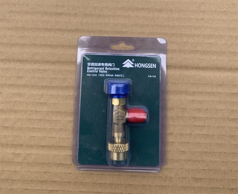 Khóa Gas Chống Bỏng Gas R22 Hongsen