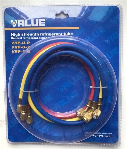 Bộ Dây Gas VALUE Model: R410 VRP-U-R/Y/B (1 Bộ = 3 Sợi 90Cm)