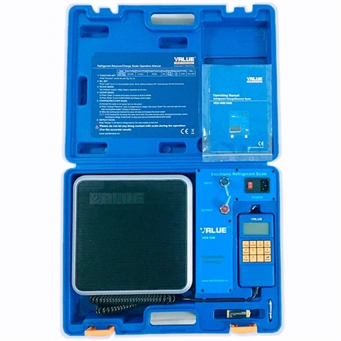 Bàn cân nạp gas tự động VALUE Model: VES-100B