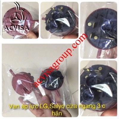 Van Áp Lực Máy Giặt Cửa Ngang: LG; Sanyo