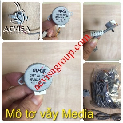 Mô Tơ Cánh Vẫy Điều Hòa Media