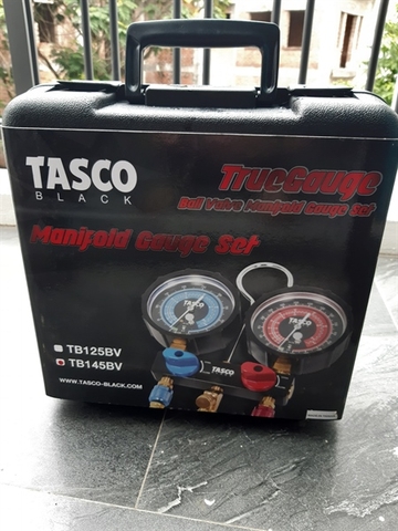 Đồng hồ nạp gas TB145BV có hộp đựng - Tasco