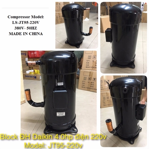 Block điều hòa Daikin 4.0HP điện 220V Model: JT95-220V