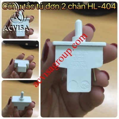Công Tắc Cánh Tủ Lạnh Đơn 2 Chân HL- 404
