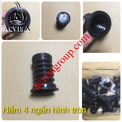 Nấm Cao Su Máy Giặt 4 Ngấn Đầu Tròn